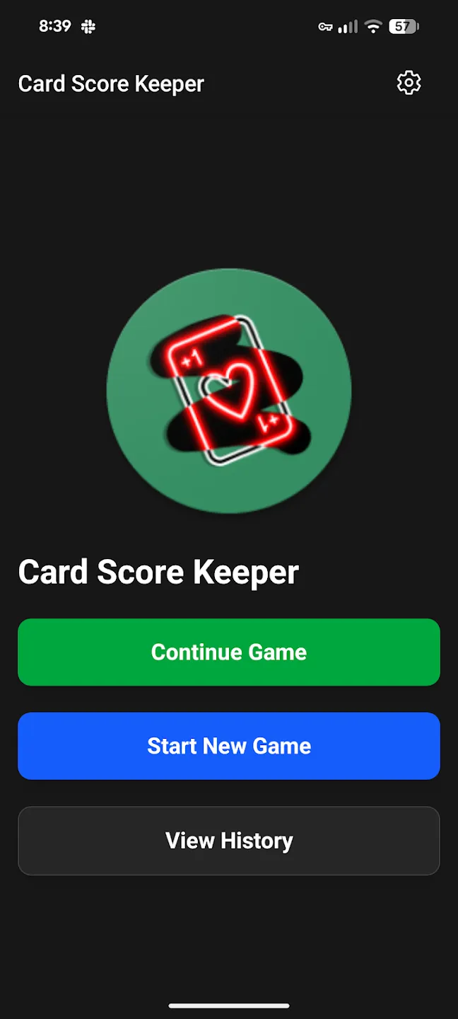 Card Score Keeper screenshot