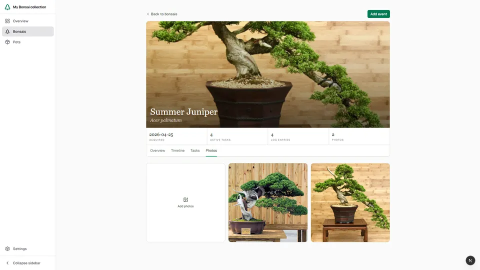 Bonsai Collection, screenshot 3 of 11