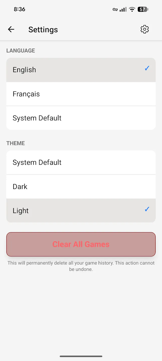 Card Score Keeper, screenshot 3 of 5