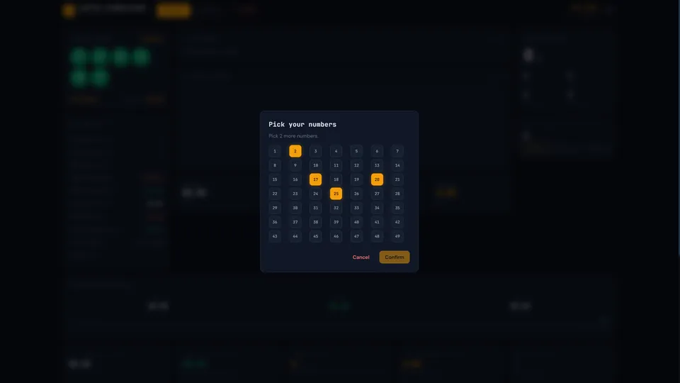 Lotto 6/49 Simulator, screenshot 4 of 7